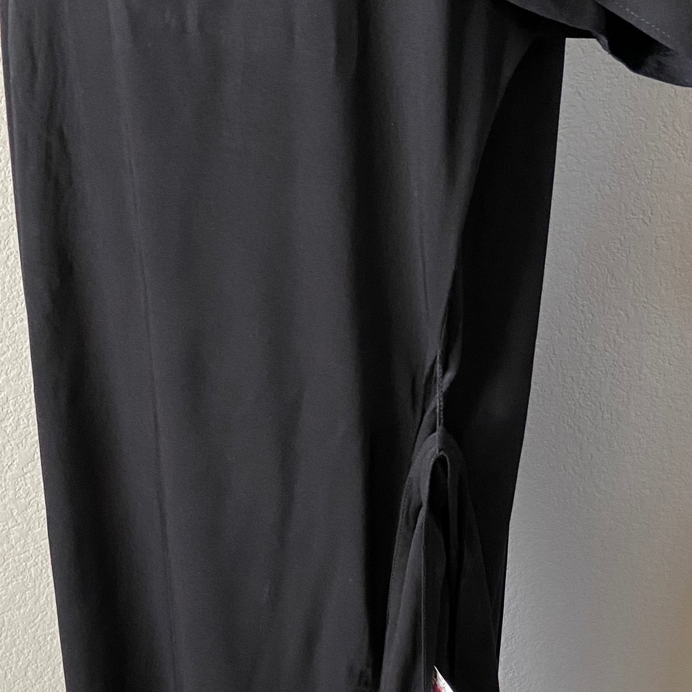❌SOLD❌ H&M Black Tie-belt Shirt Dress Sz S - Picture 12 of 14